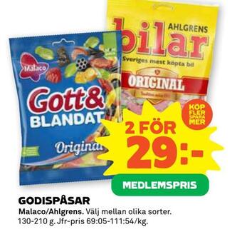 Stora Coop Godispåsar erbjuda