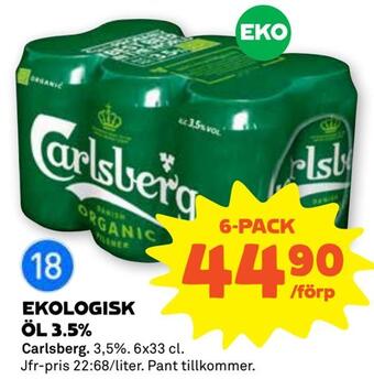 Stora Coop Ekologisk öl 3,5% erbjuda