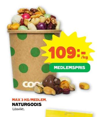 Stora Coop Naturgodis erbjuda