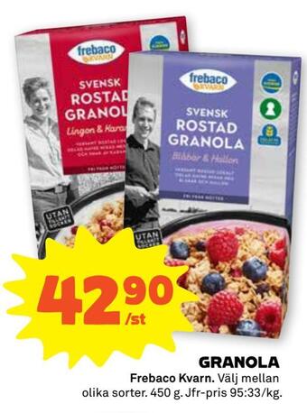 Stora Coop Granola erbjuda