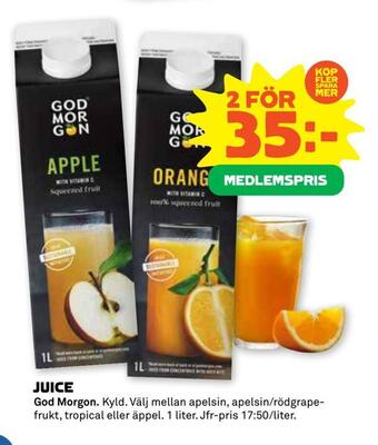 Stora Coop Juice erbjuda