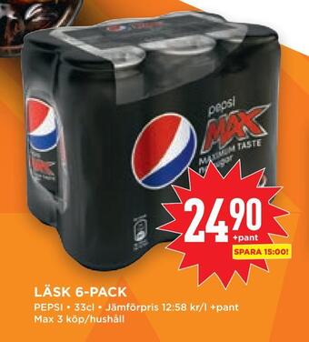 Willys Hemma Läsk 6-pack erbjuda
