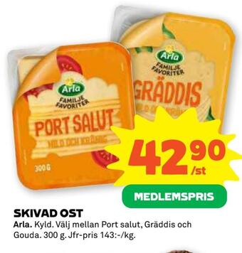 Coop Forum Skivad ost erbjuda