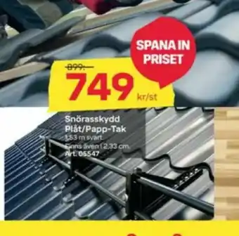 Byggmax Snörasskydd erbjuda