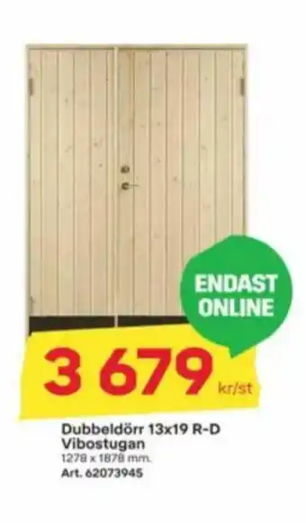 Byggmax Vibo Stugan Ytterdörrar erbjuda