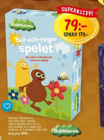 Leklust Kärnan. babblarna erbjuda