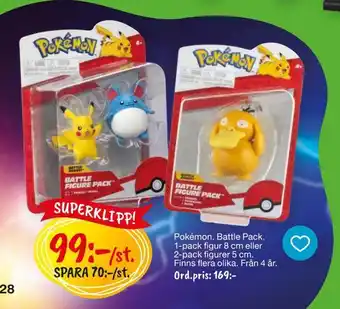 Leklust Pokémon. battle pack erbjuda