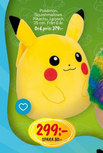 Leklust Pokémon erbjuda