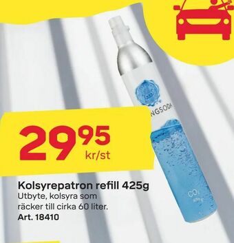 Byggmax Kolsyrepatron refill 425g erbjuda