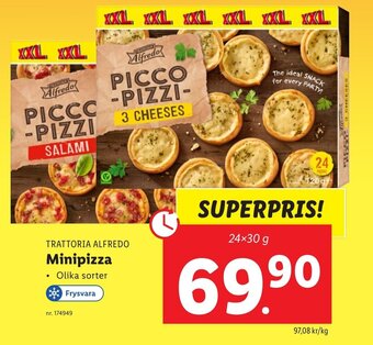 Lidl TRATTORIA ALFREDO Minipizza erbjuda