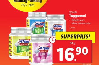 Lidl JETGUM Tuggummi erbjuda