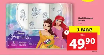 Lidl Hushållspapper Disney erbjuda