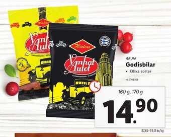 Lidl HALVA Godisbilar erbjuda