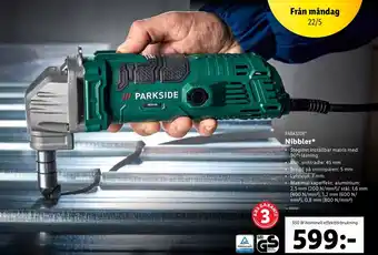 Lidl PARKSIDEⓇ Nibbler erbjuda