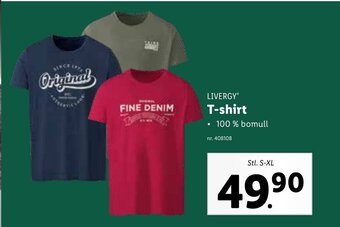 Lidl LIVERGY® T-shirt erbjuda