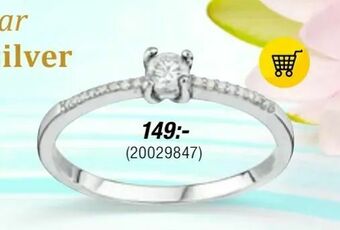 Guldfynd Ringar i äkta silver erbjuda