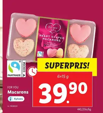 Lidl FOR YOU Macarons erbjuda