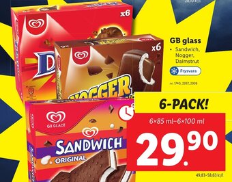Lidl GB glass erbjuda