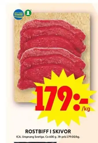 ROSTBIFF I SKIVOR