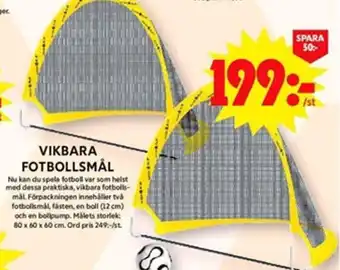 VIKBARA FOTBOLLSMÅL