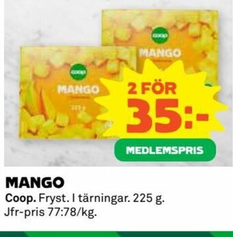 Coop MANGO Coop erbjuda