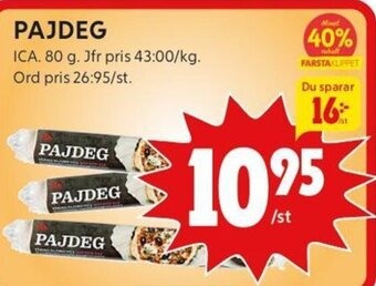 ICA Kvantum PAJDEG erbjuda