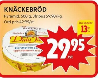 ICA Kvantum KNÄCKEBRÖD erbjuda