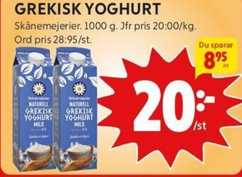 GREKISK YOGHURT