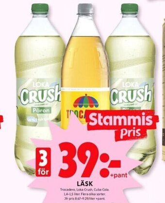 ICA Kvantum LÄSK erbjuda