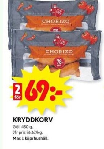 ICA Kvantum KRYDDKORV Göl. erbjuda