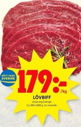 ICA Kvantum LÖVBIFF erbjuda