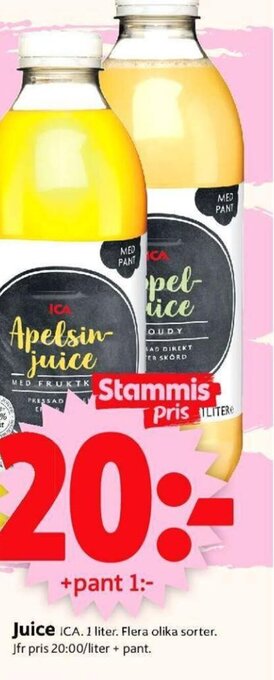 ICA Supermarket Juice erbjuda