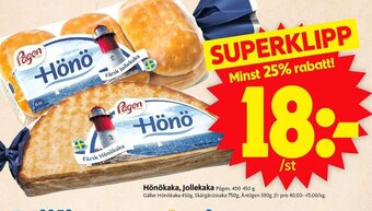 ICA Supermarket Hönökaka, Jollekaka erbjuda