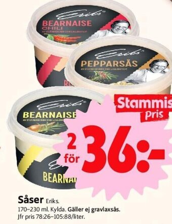 ICA Nära Såser Eriks. erbjuda
