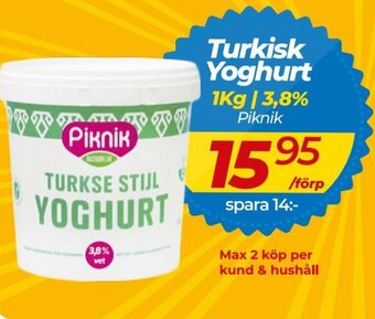Matrix Butikerna Turkisk YOGHURT erbjuda