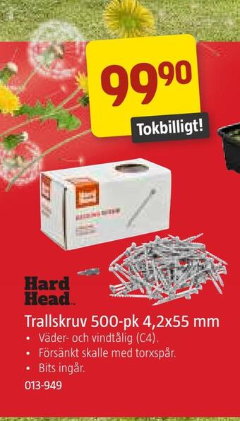 Jula Trallskruv 500-pk 4,2x55 mm erbjuda