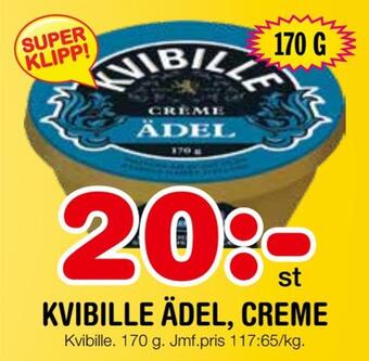 Nya Pulsen Kvibille ädel, creme erbjuda