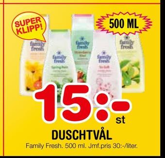 Nya Pulsen Duschtvål erbjuda