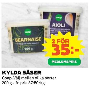 Coop Extra Kylda såser erbjuda