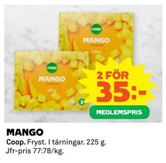 Coop Extra Mango erbjuda