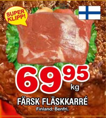 Nya Pulsen Färsk fläskkarré erbjuda