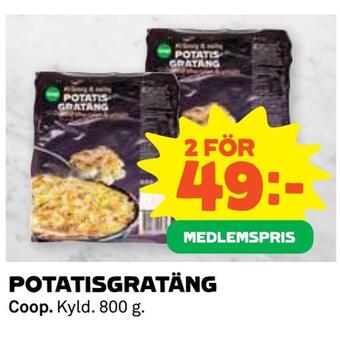 Coop Potatisgratäng erbjuda