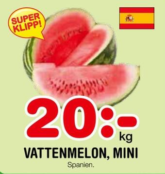 Nya Pulsen Vattenmelon, mini erbjuda