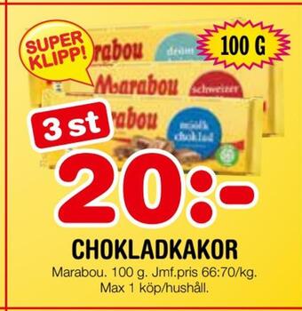 Nya Pulsen Chokladkakor erbjuda