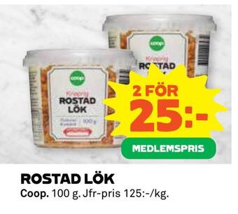 Coop Rostad lök erbjuda