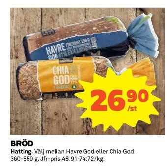 Coop Bröd erbjuda