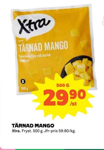 Tärnad mango