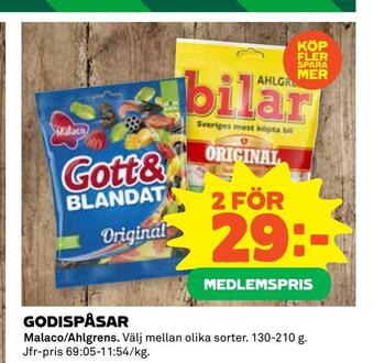 Coop Extra Godispåsar erbjuda