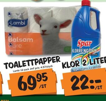 Bazaar Food market Toalettpapper erbjuda
