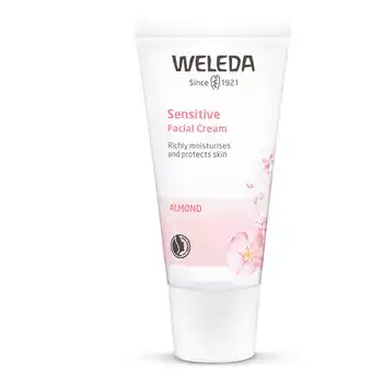 Apotek Hjärtat Weleda almond soothing facial cream 30 ml erbjuda